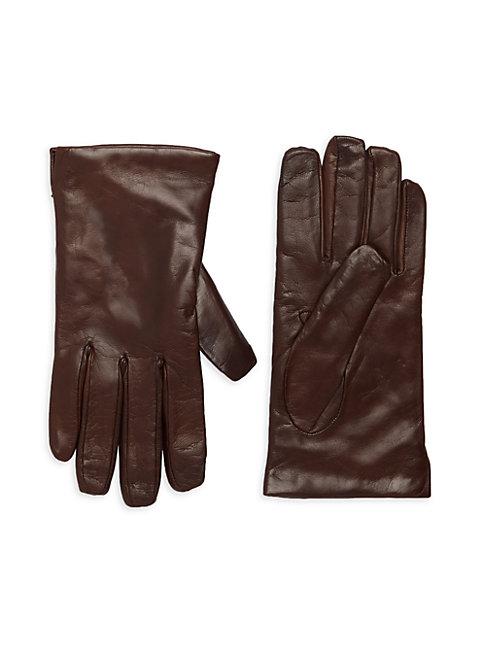 Portolano Wool-lined Leather Gloves