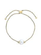 Effy 14k Yellow Gold & 9mm Pearl Bracelet