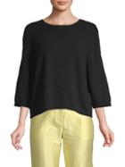 Valentino Bell-sleeve Cashmere Sweater