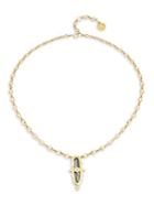 Freida Rothman Goldtone Pendant Necklace