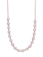 Sterling Forever Rose Goldtone & Cubic Zirconia Bubble Necklace