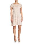 Nanette Lepore Embroidered Lace Dress