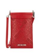 Love Moschino Portacel Faux Leather Crossbody Bag