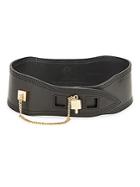 Mcq Alexander Mcqueen Solid Leather Belt