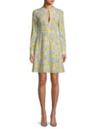 Valentino Floral-print Silk Mini Dress