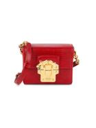Dolce & Gabbana Oro Rosso Leather Crossbody Bag