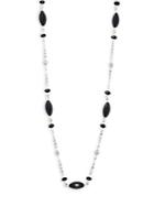 Stephen Dweck Black Agate Short Strand Necklace