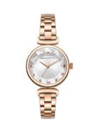 Bcbgmaxazria Classic Rose Goldtone Stainless Steel Bracelet Watch