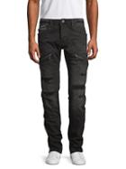 Cult Of Individuality Greaser Slim Straight Ripped Jeans