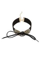 Saks Fifth Avenue Bow Choker Necklace
