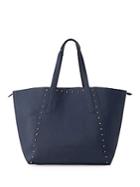 Liebeskind Reversible Textured Leather Tote