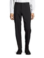 Michael Kors Wool-blend Flat-front Dress Pants
