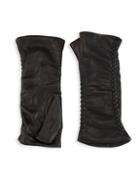 Saks Fifth Avenue Collection Fingerless Leather Gloves