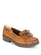 Ugg Australia Haylie Leather Boat Shoes