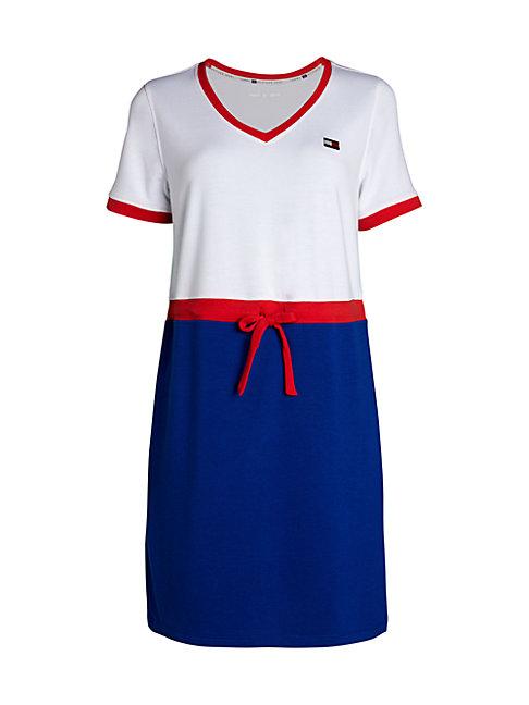 Tommy Hilfiger Tri-tone T-shirt Dress