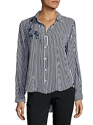 Saks Fifth Avenue Button-down Striped Shirt
