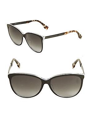 Fendi 58mm Cat Eye Sunglasses