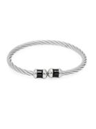 Jean Claude Stainless Steel Cable Cuff