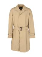 Dunhill Belted Concealed Button Trench Coat