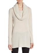 Cashmere Saks Fifth Avenue Cowlneck Cashmere Tunic