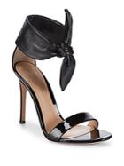 Gianvito Rossi Knot Ankle Strap Sandals