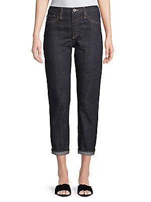 Ag Adriano Goldschmied High-rise Cropped Jeans