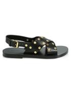 Isabel Marant Leather Slingback Sandals