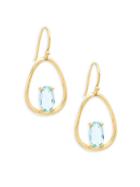 Ippolita Rock Candy&reg; Blue Topaz & 18k Yellow Gold Post Earrings