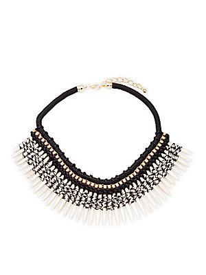 Cara Tooth Statement Necklace