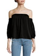 Milly Off-the-shoulder Pullover