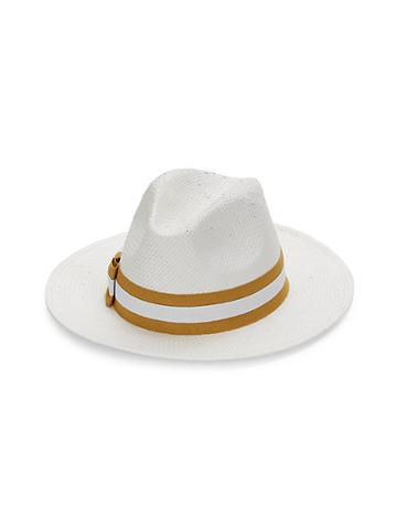 Saks Fifth Avenue Made In Italy Indiana Panama Hat