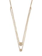 Saks Fifth Avenue 14k Yellow Gold & Diamond 2-row Necklace