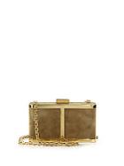 Maiyet Butterfly Suede Box Clutch