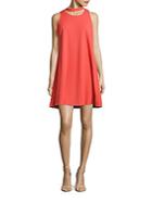 Taylor Solid Sleeveless Tent Dress