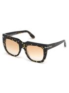 Tom Ford Thea 51mm Square Sunglasses