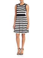 Milly Pointelle Striped Dress