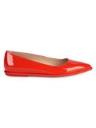 Tod's Patent Leather Ballerina Flats