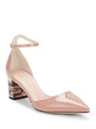 Kate Spade New York Marylou Patent Leather Block Heel Pumps