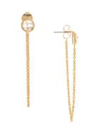 Rivka Friedman 18k Goldplated & Crystal Dangle Drop Earrings