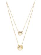 Saks Fifth Avenue 14k Yellow Gold Concave Circle Pendant Necklace