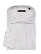 Corneliani Striped Long-sleeve Dress Shirt