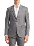 Saks Fifth Avenue Modern Donegal Suit Jacket