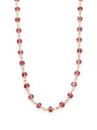 Temple St. Clair Faceted Rhodolite & 18k Yellow Gold Karina Necklace