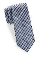 Saks Fifth Avenue Made In Italy Silk Check Tie