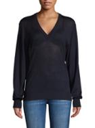 Chlo Textured Wool-blend Sweater