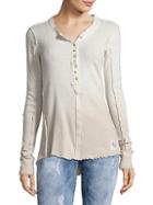 Free People Cozy Up Long-sleeve Henley
