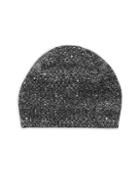 Carolyn Rowan Scattered Sequins Baggy Cashmere Beanie
