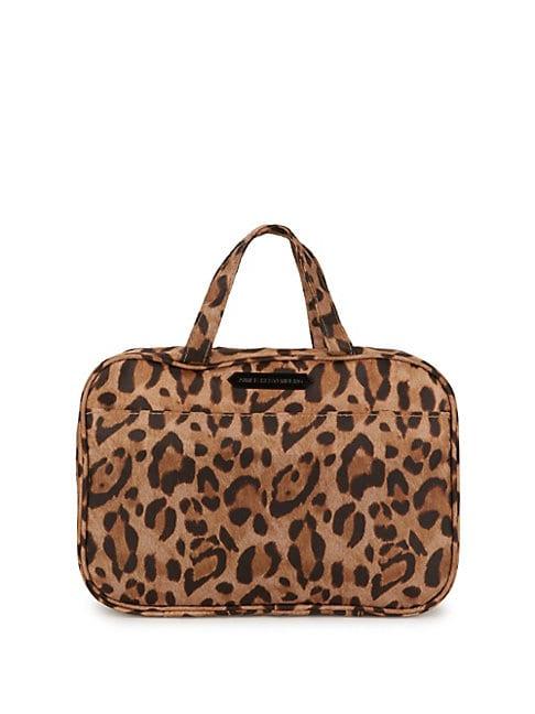 Aimee Kestenberg Leopard-print Hanging Cosmetic Bag