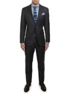 Michael Bastian Slim-fit Wool Check Suit