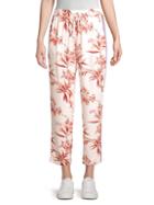 Joie Quisy Cropped Floral & Stripe Pants